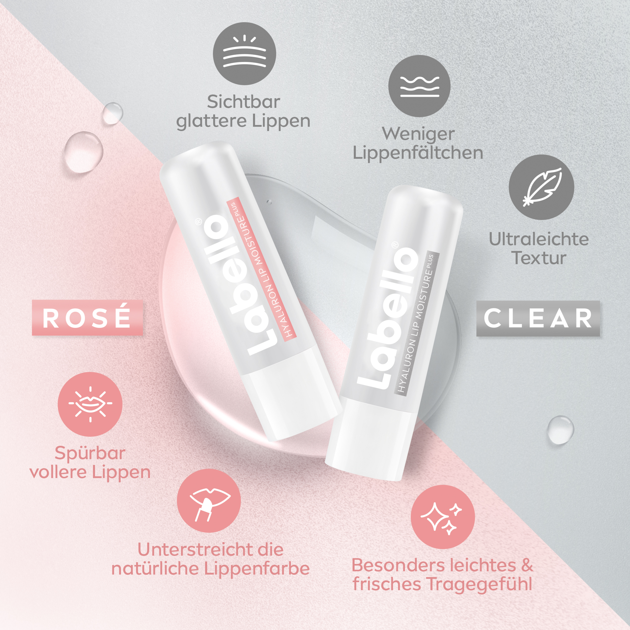 Labello Lippenpflegestift Hyaluron Lip Moisture rosé online kaufen