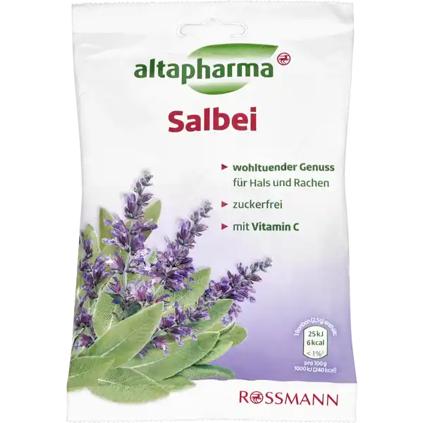 Salbei-Bonbons mit Vitamin C zuckerfrei