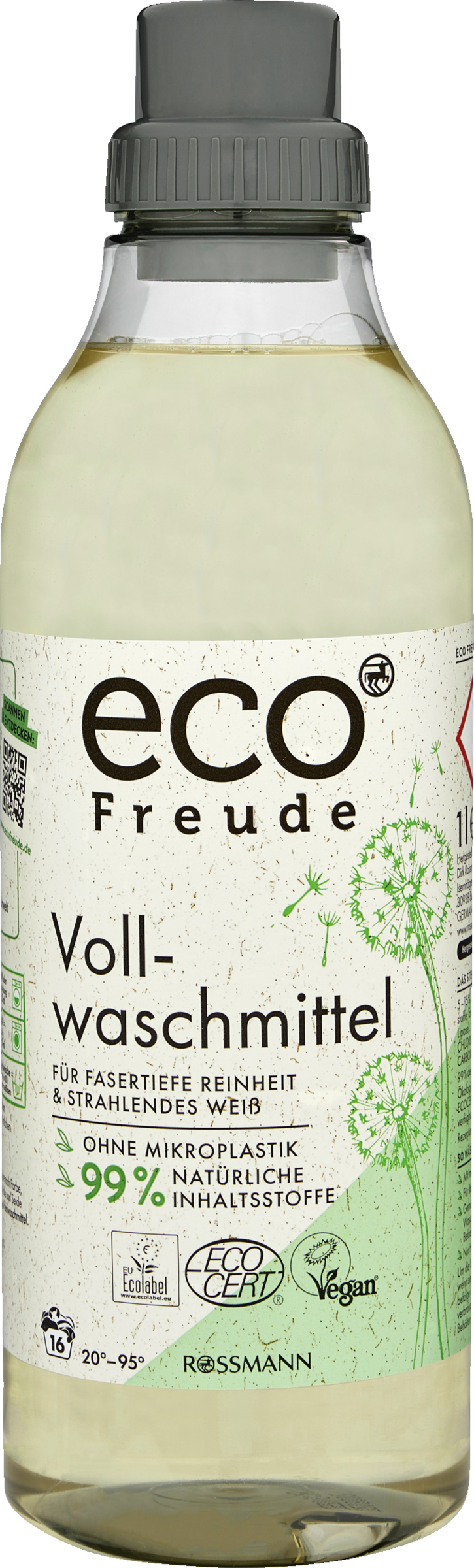 eco Freude Vollwaschmittel Flüssig 16 WL