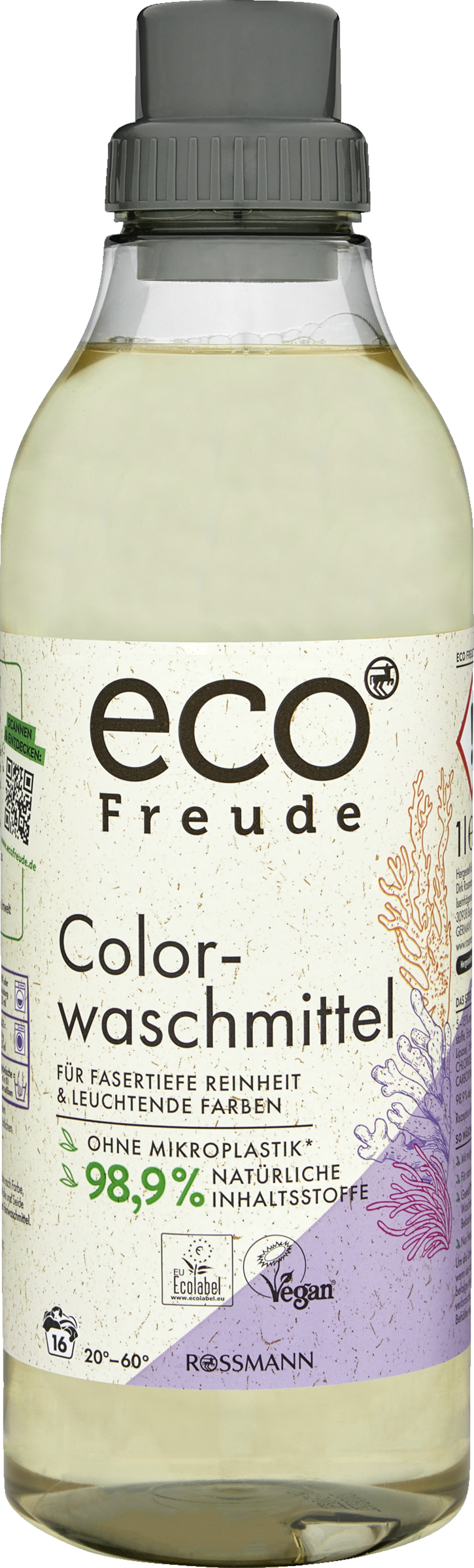 eco Freude Colorwaschmittel Flüssig 16 WL