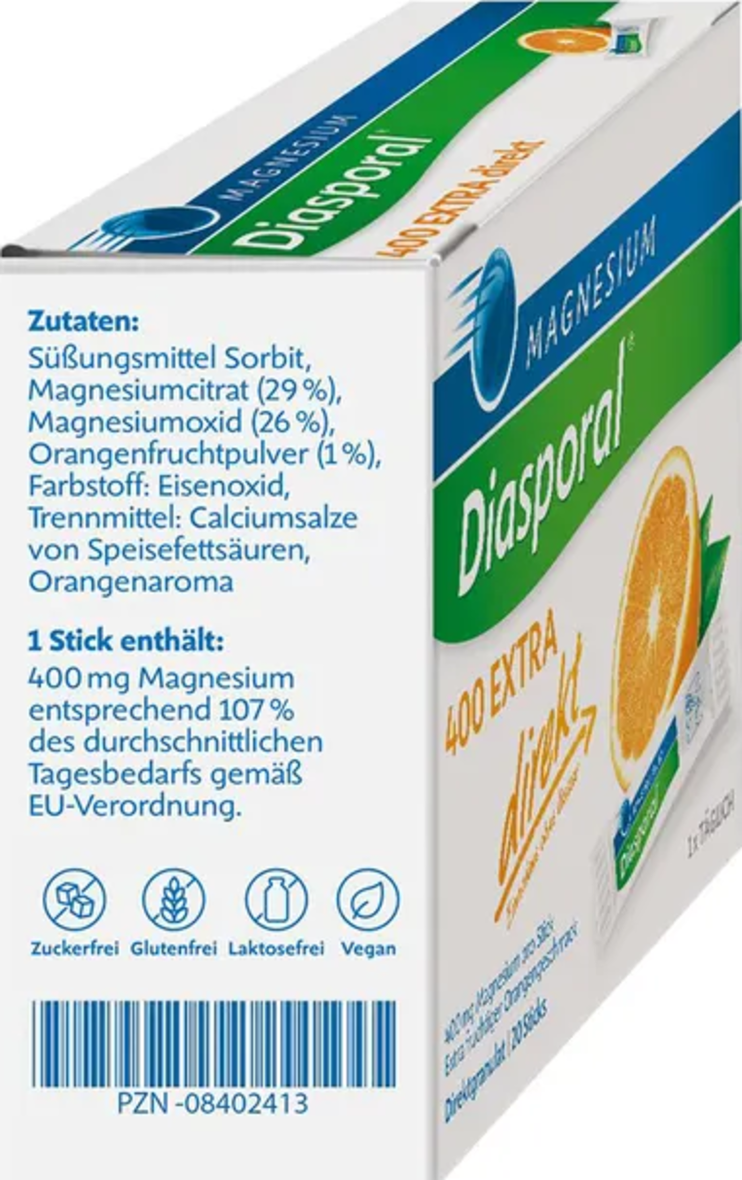Diasporal Magnesium 400 EXTRA direkt online kaufen rossmann.de