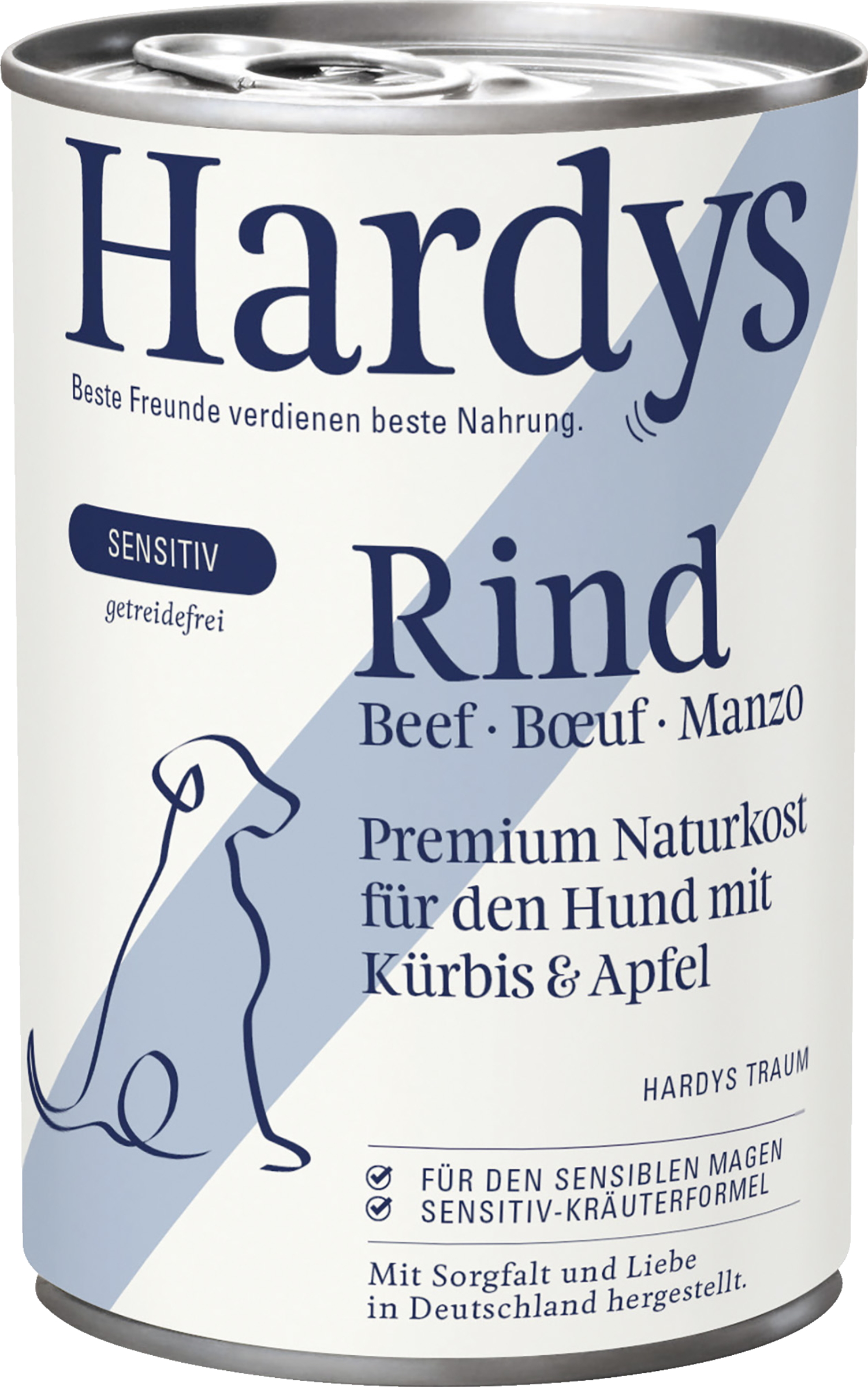 HARDYS Manufaktur Sensitiv Nassfutter Rind