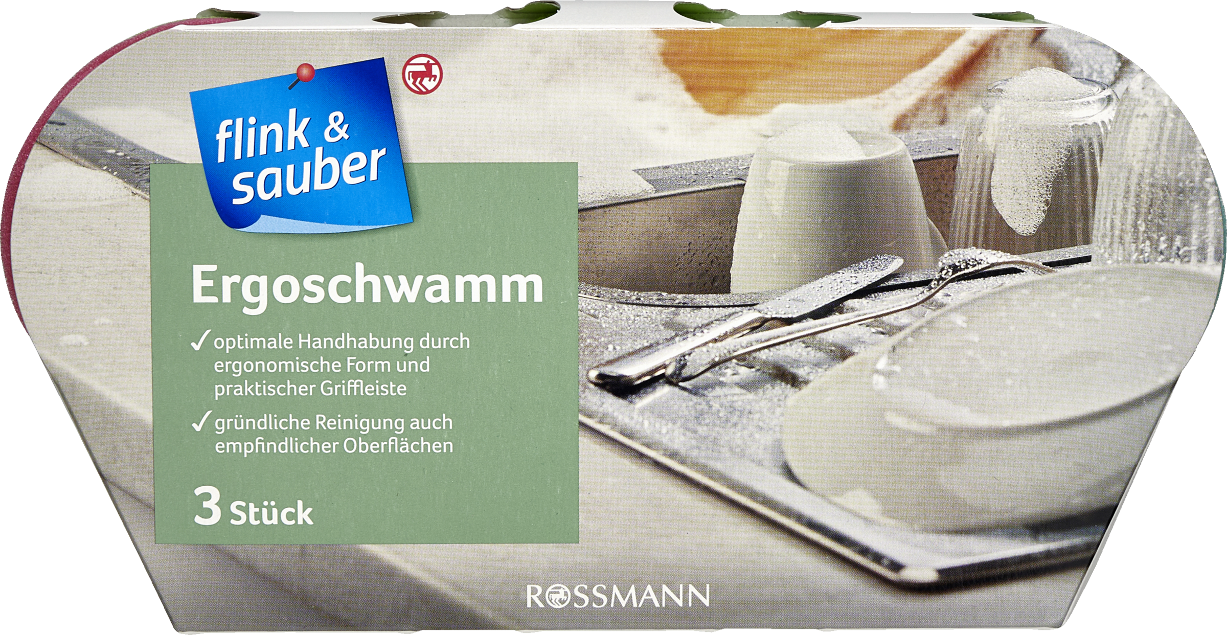 flink & sauber Ergoschwamm