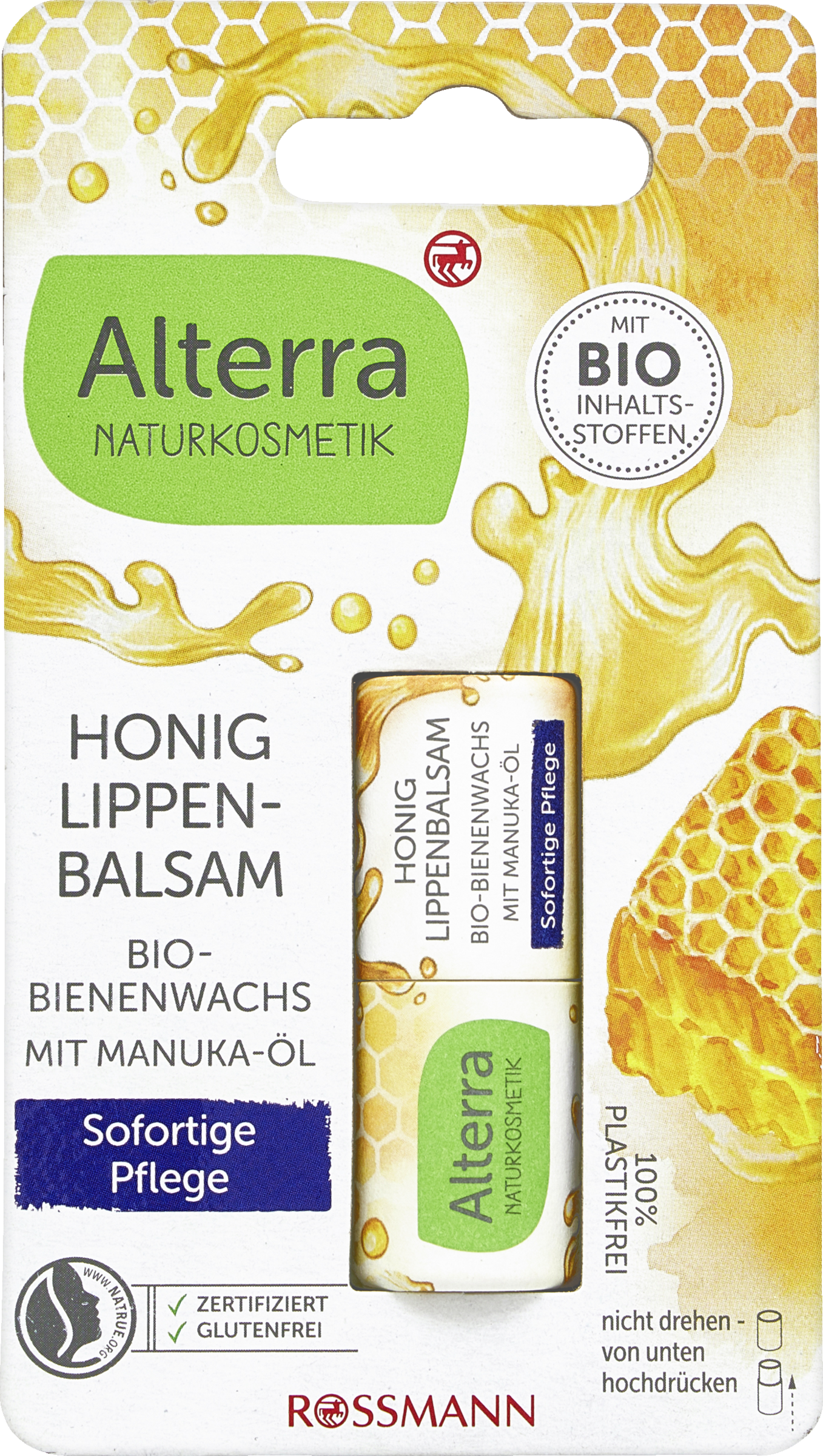 Alterra NATURKOSMETIK Honig Lippenbalsam