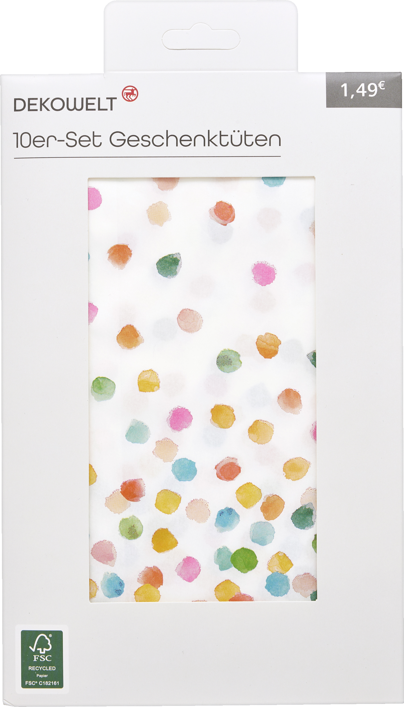 DEKOWELT WE 10er Set Papiertüten FS 2024