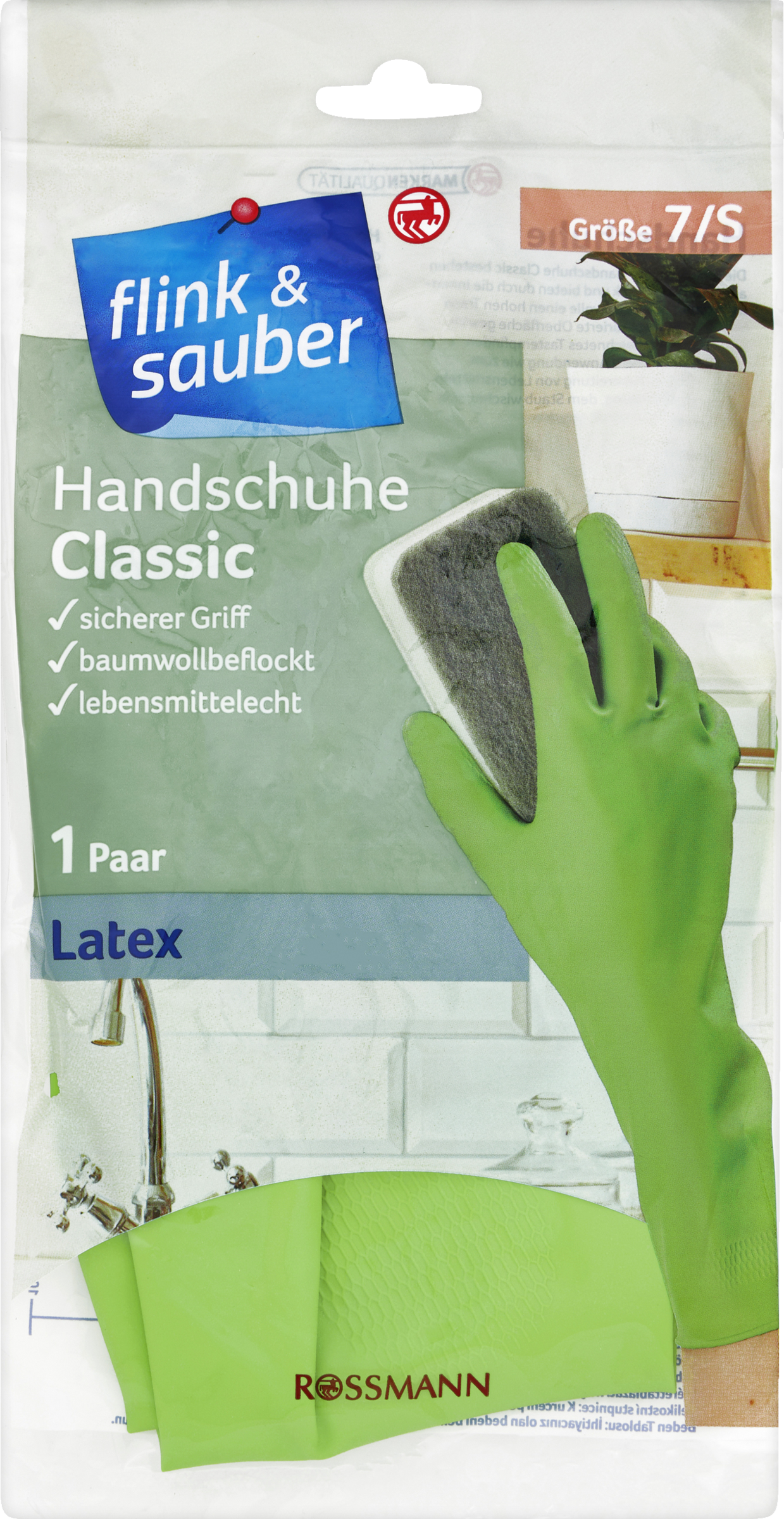 flink & sauber Handschuhe Classic Gr. S