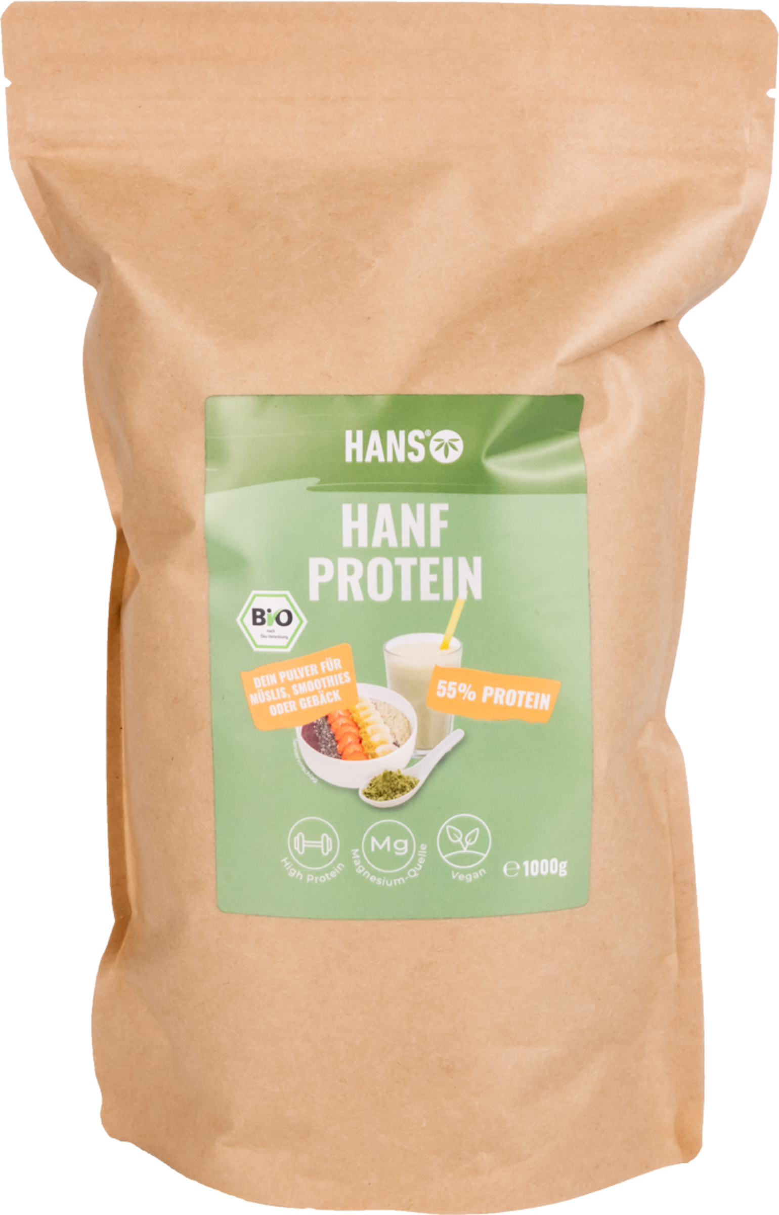 HANS Brainfood Bio Hanf-Protein