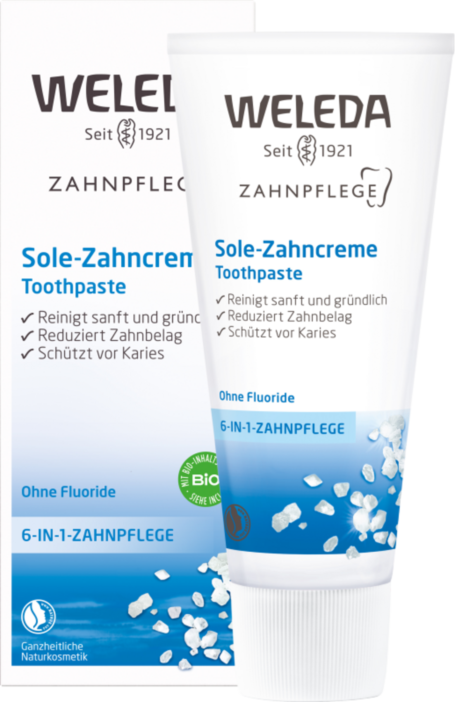 معجون أسنان بملح البحر 6 في 1 5