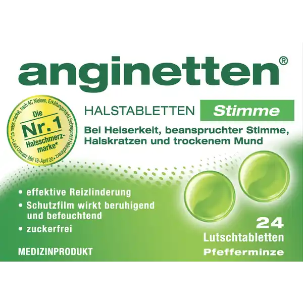 أقراص anginetten للحلق