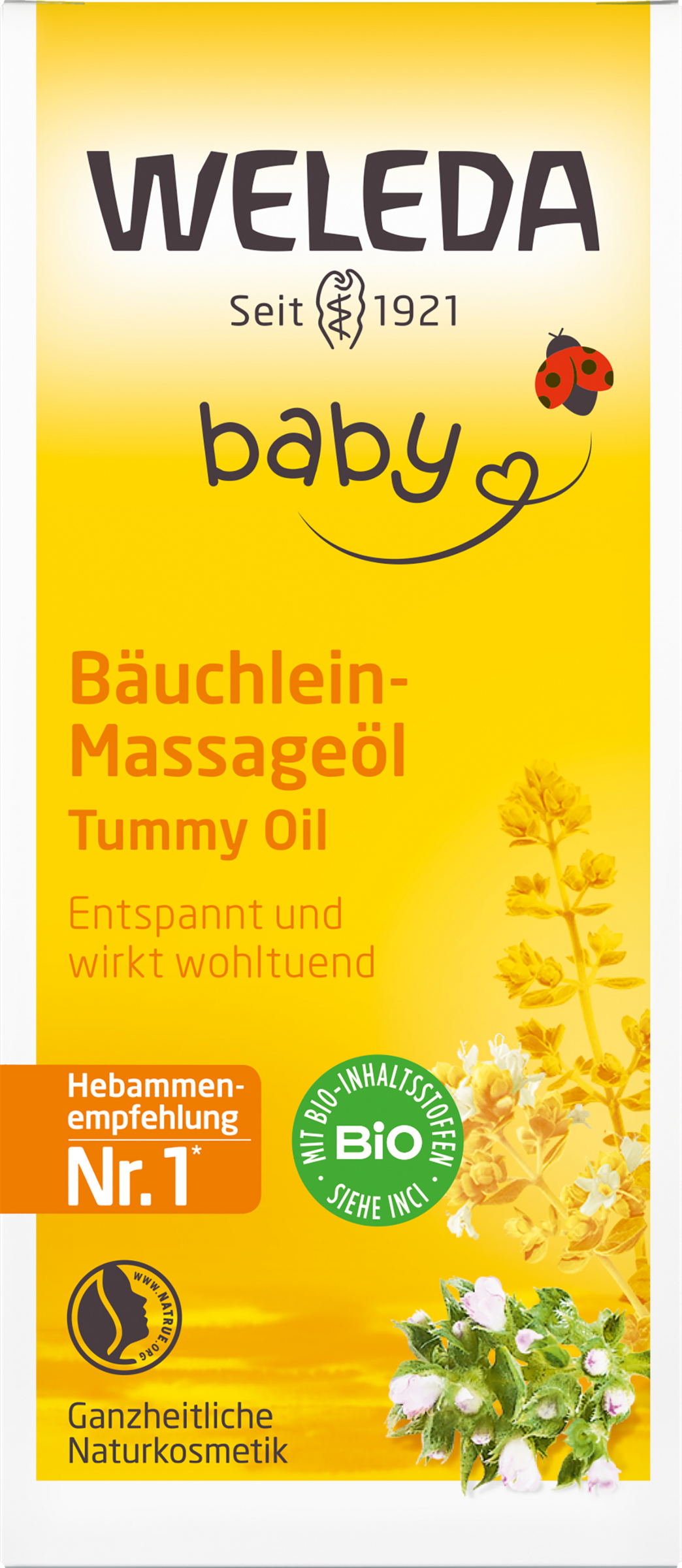 Weleda baby Bäuchlein-Massageöl