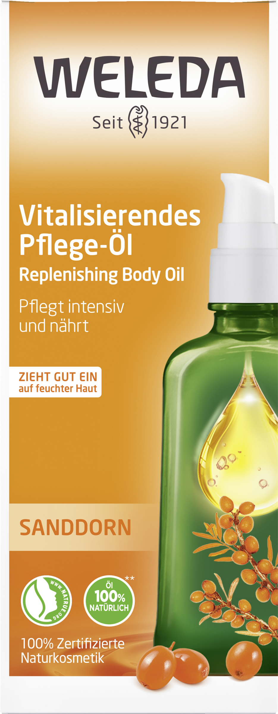 Sanddorn Vitalisierendes Pflege-Öl