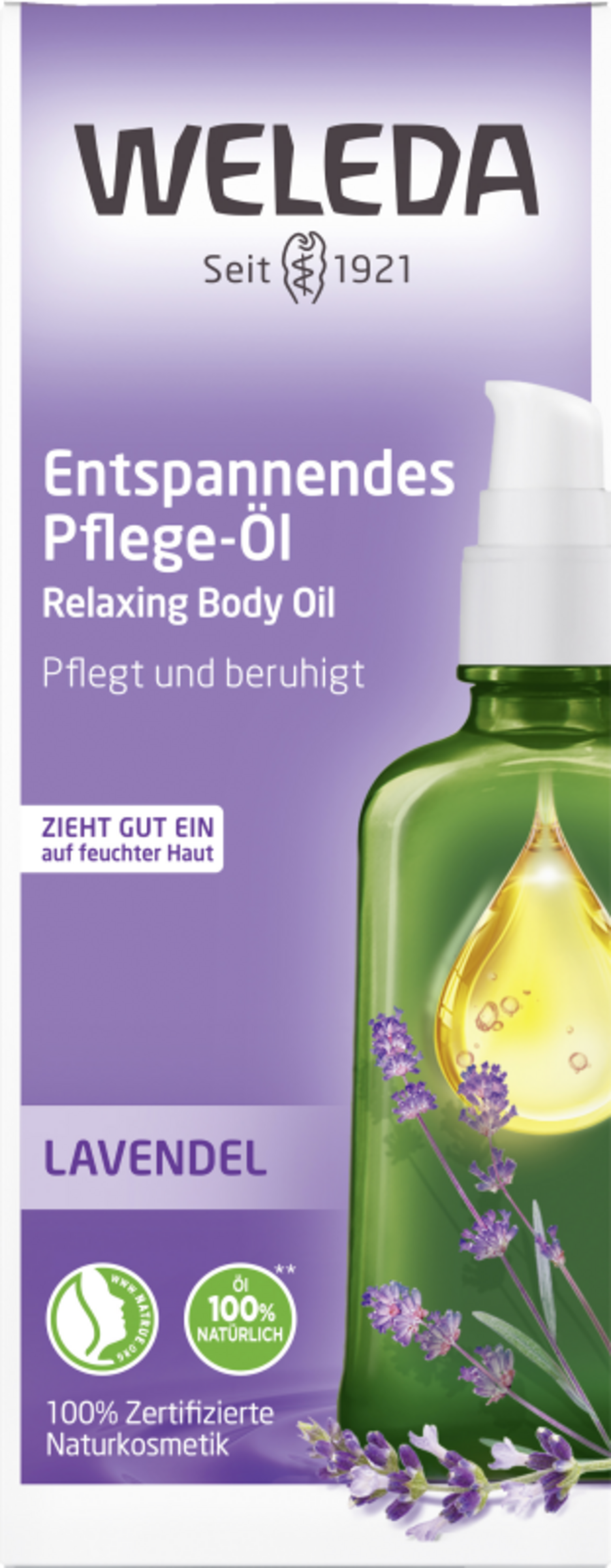 Weleda Lavendel Entspannendes Pflege-Öl