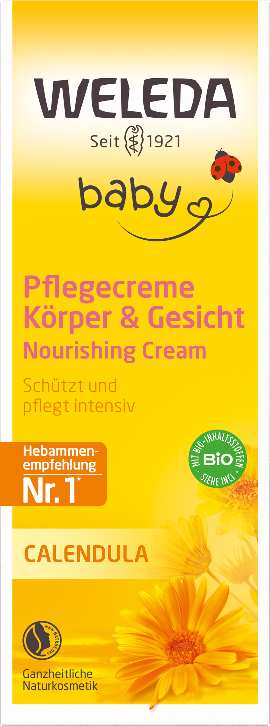 Weleda baby Calendula Pflegecreme Körper & Gesicht
