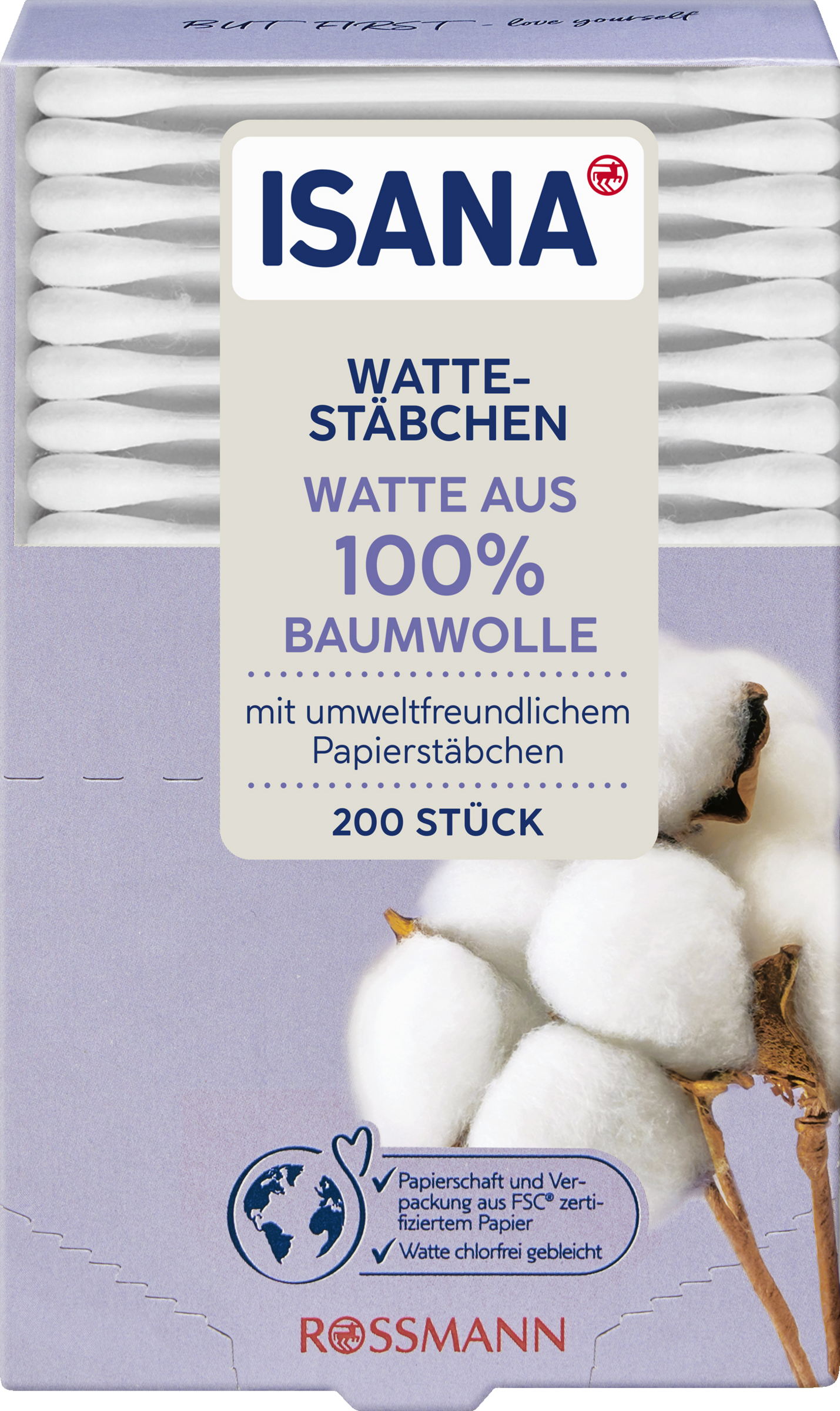ISANA Wattestäbchen
