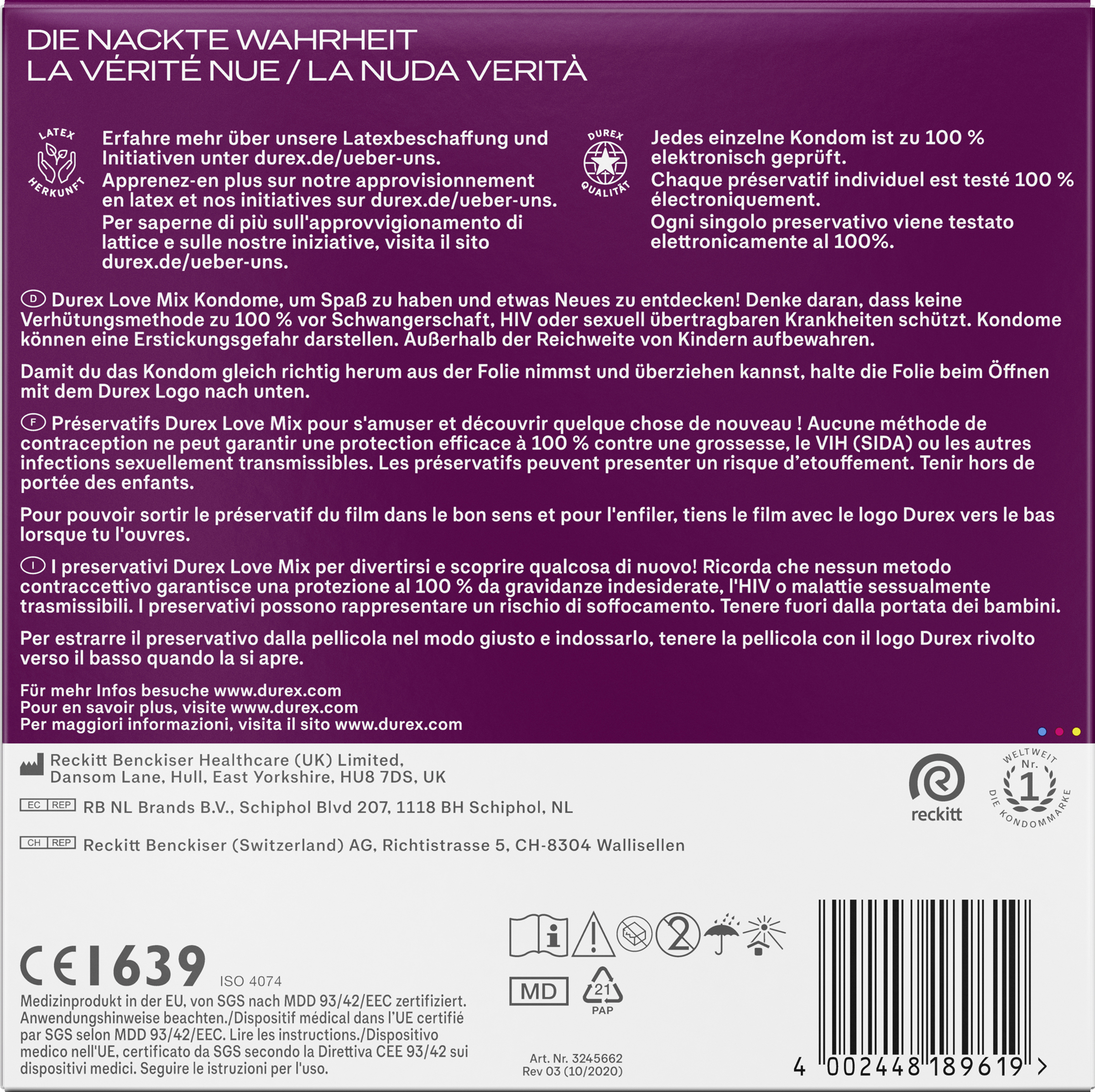 واقيات ذكرية Love Mix (Love Mix Kondome) 5