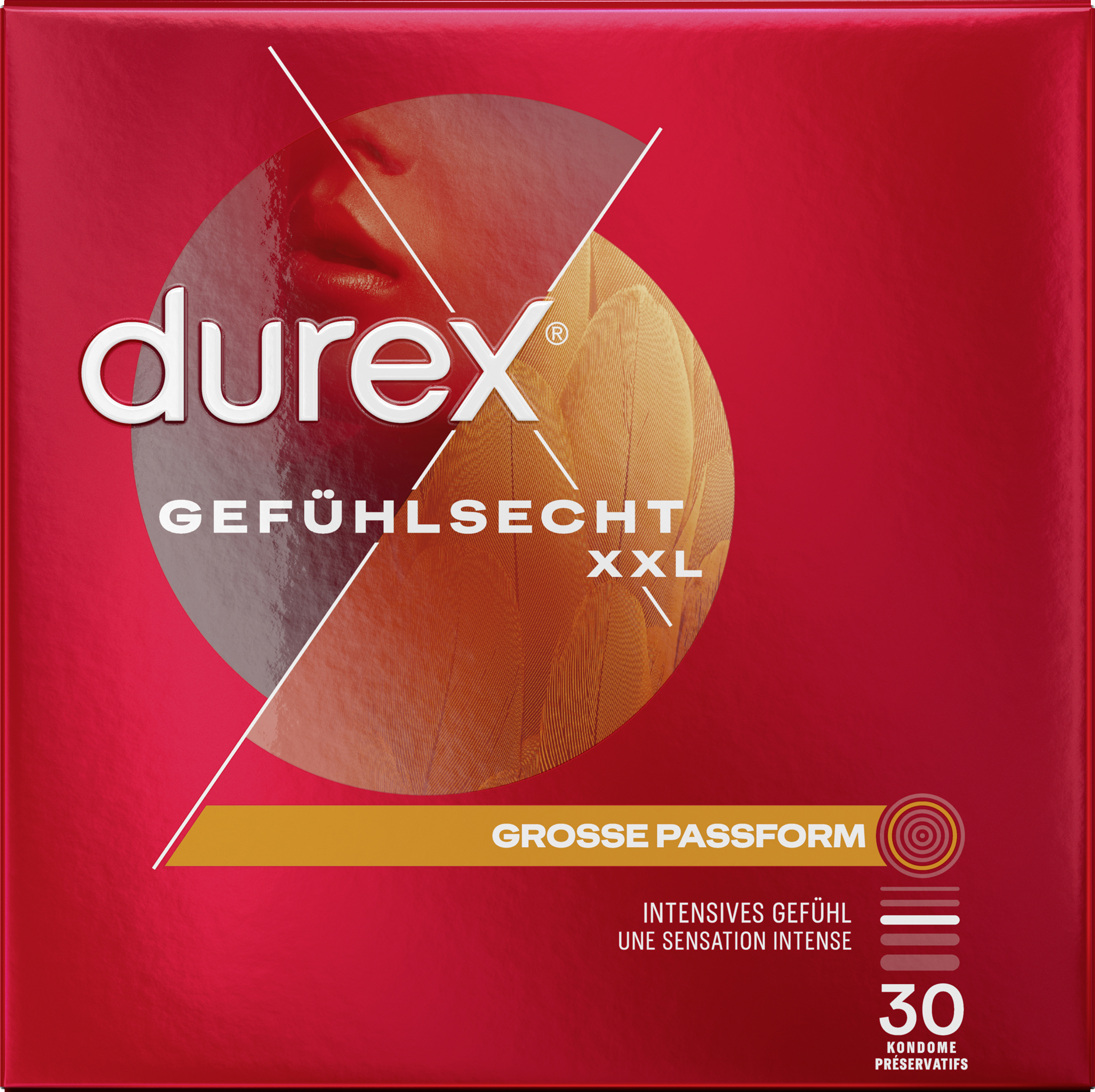 Durex Gefühlsecht XXL Kondome