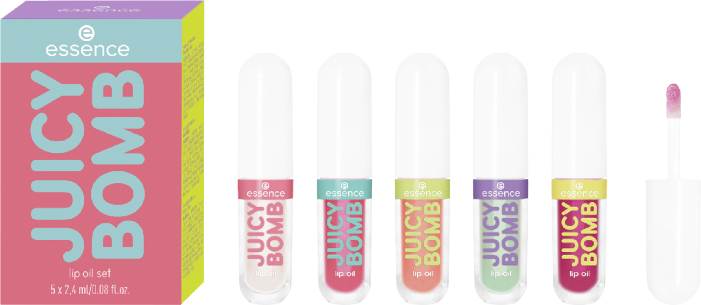 essence JUICY BOMB lip oil set 01 Glossy days ahead! online kaufen