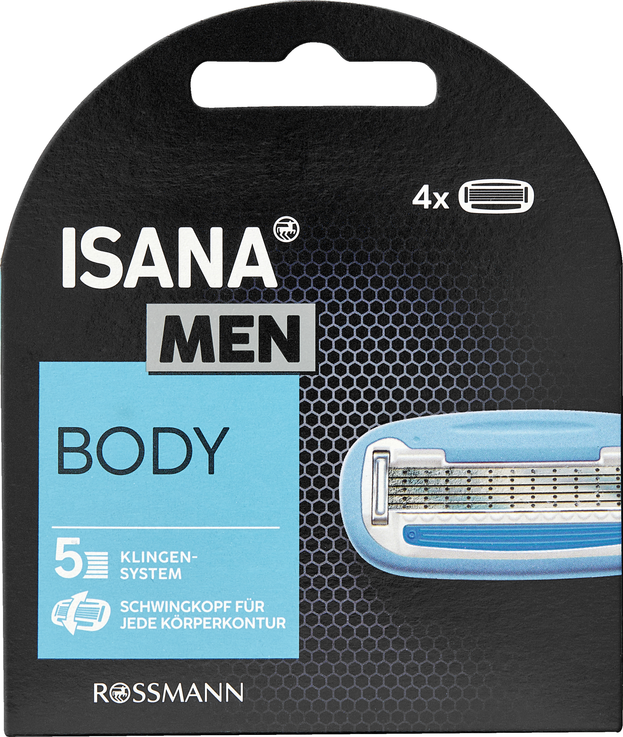 ISANA MEN Body Rasierklingen