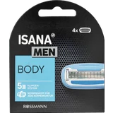 ISANA MEN Body Rasierklingen