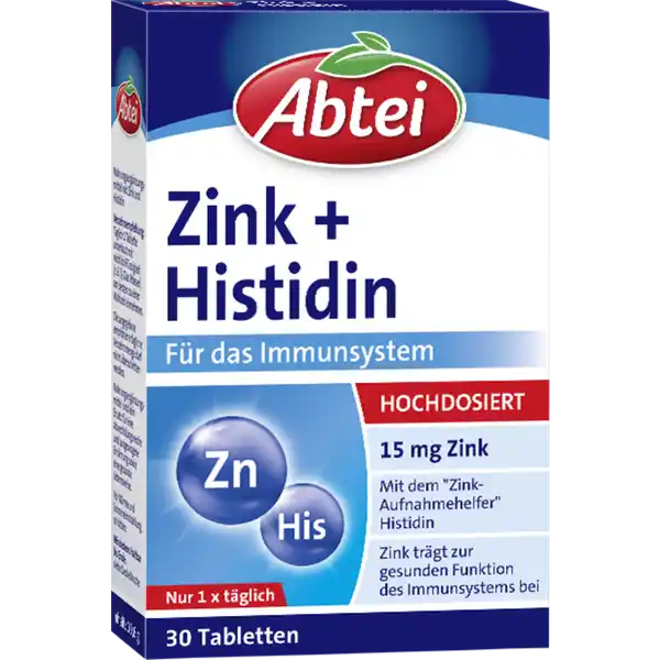 الزنك + الهيستيدين