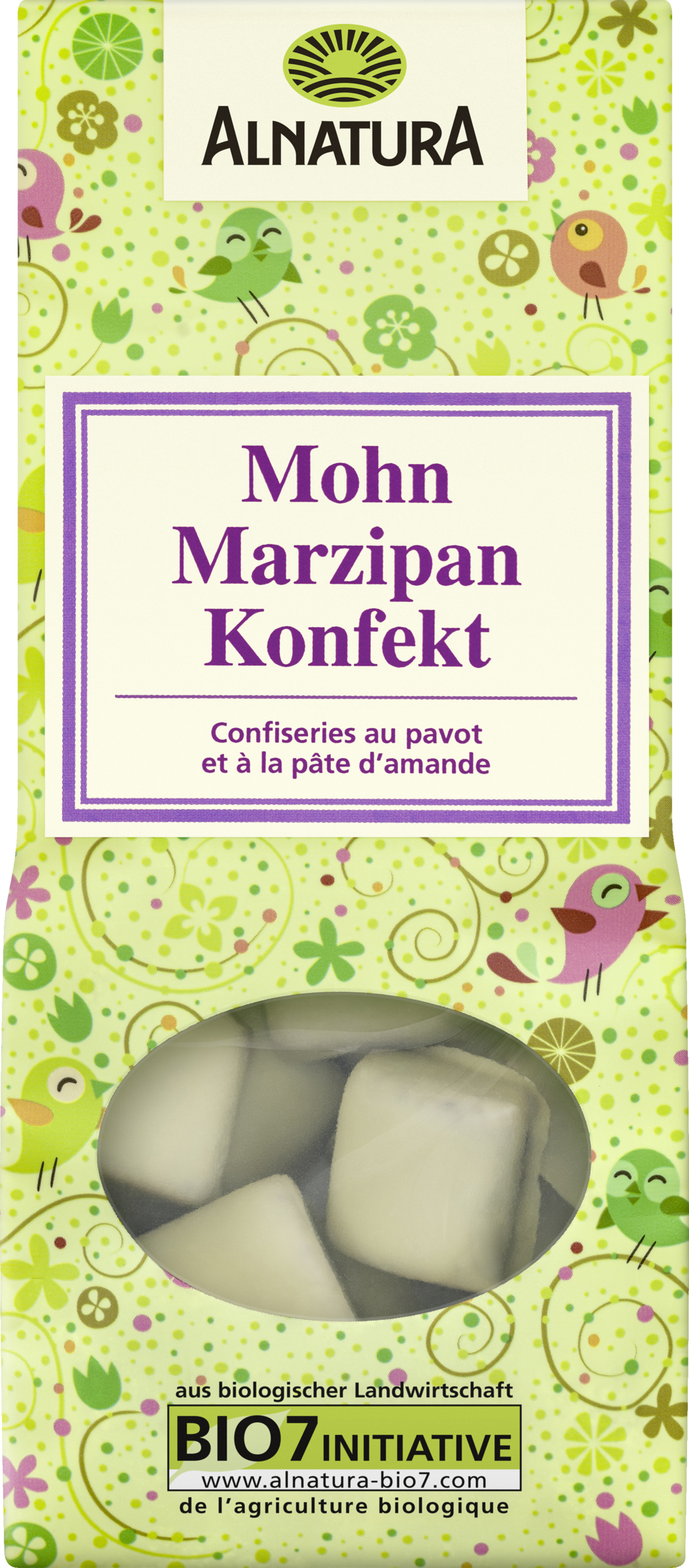 Alnatura Bio Mohn Marzipan Konfekt