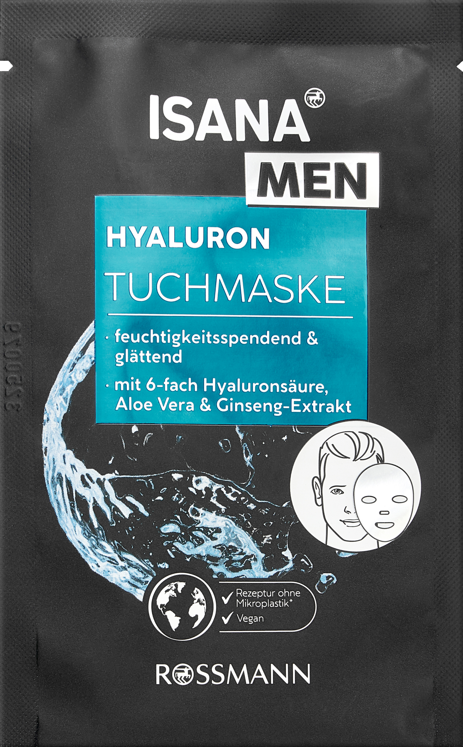 ISANA MEN Hydro Power Tuchmaske