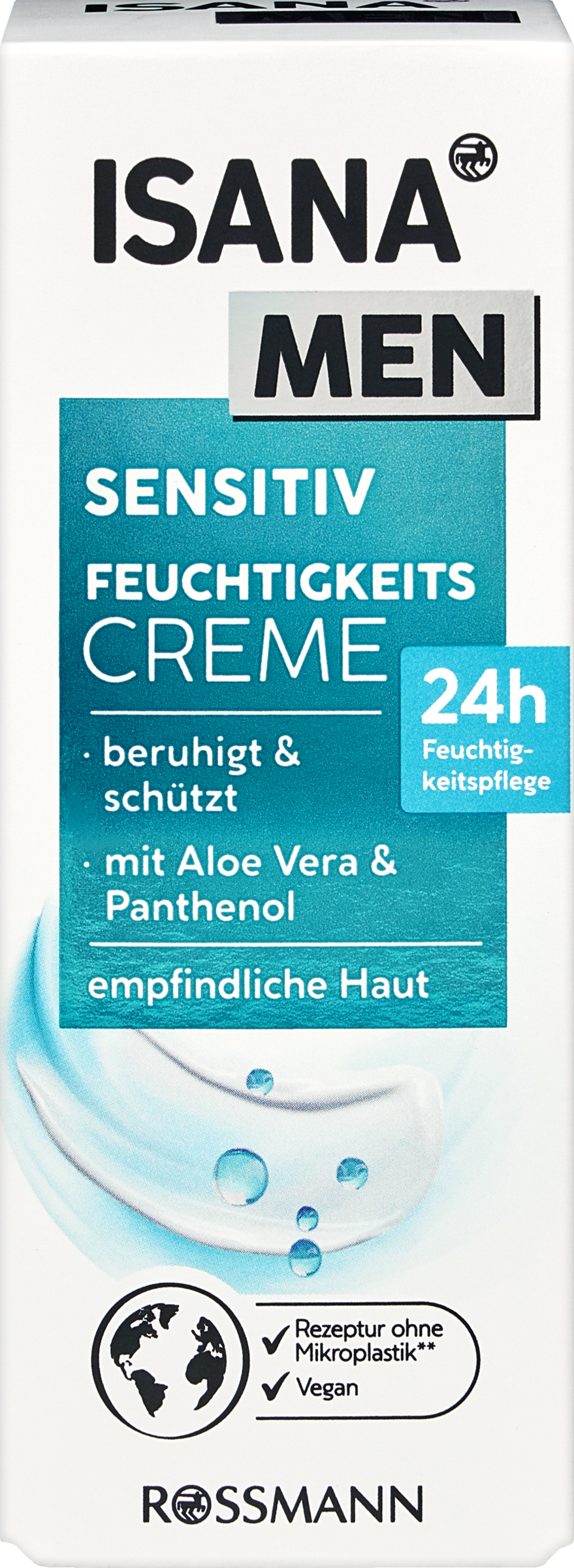 ISANA MEN Sensitiv Feuchtigkeitscreme
