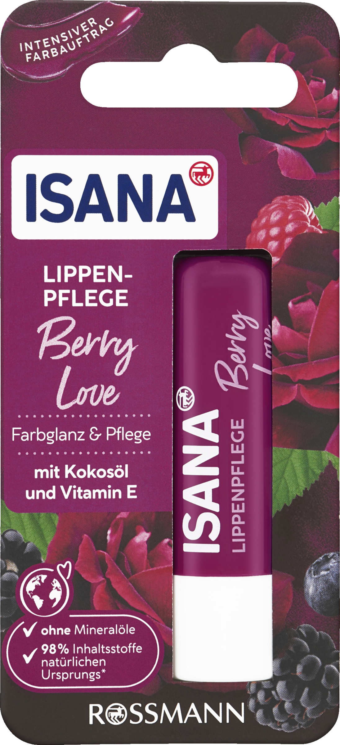 ISANA Lippenpflege Berry Love
