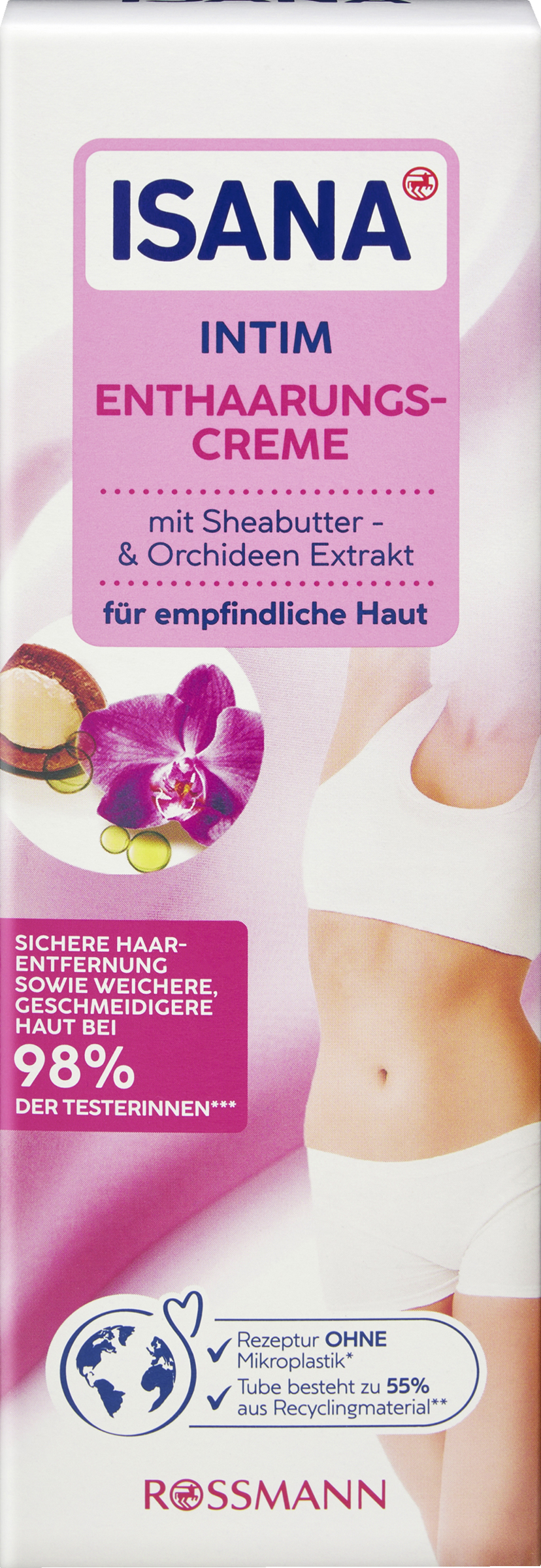 ISANA Intim-Enthaarungscreme