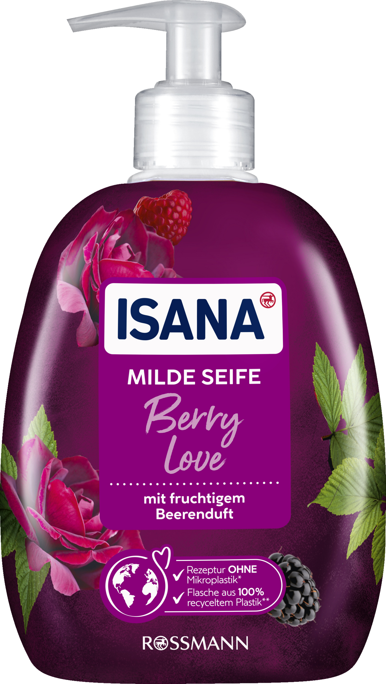 Milde Seife Berry Love Spender