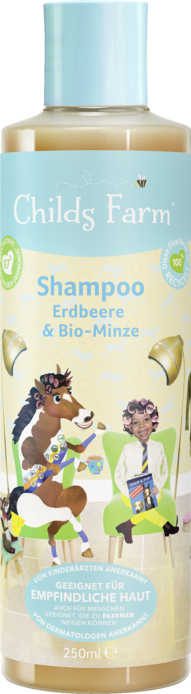 Childs Farm Kinder Shampoo Erdbeere & Bio-Minze