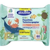 4er-Pack feuchte Toilettentücher Sensitiv Kids