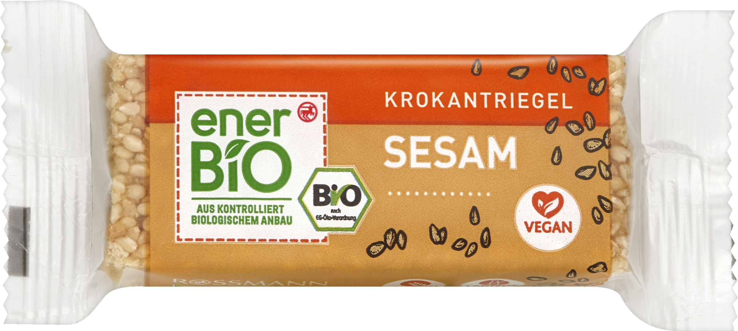 enerBiO Krokantriegel Sesam