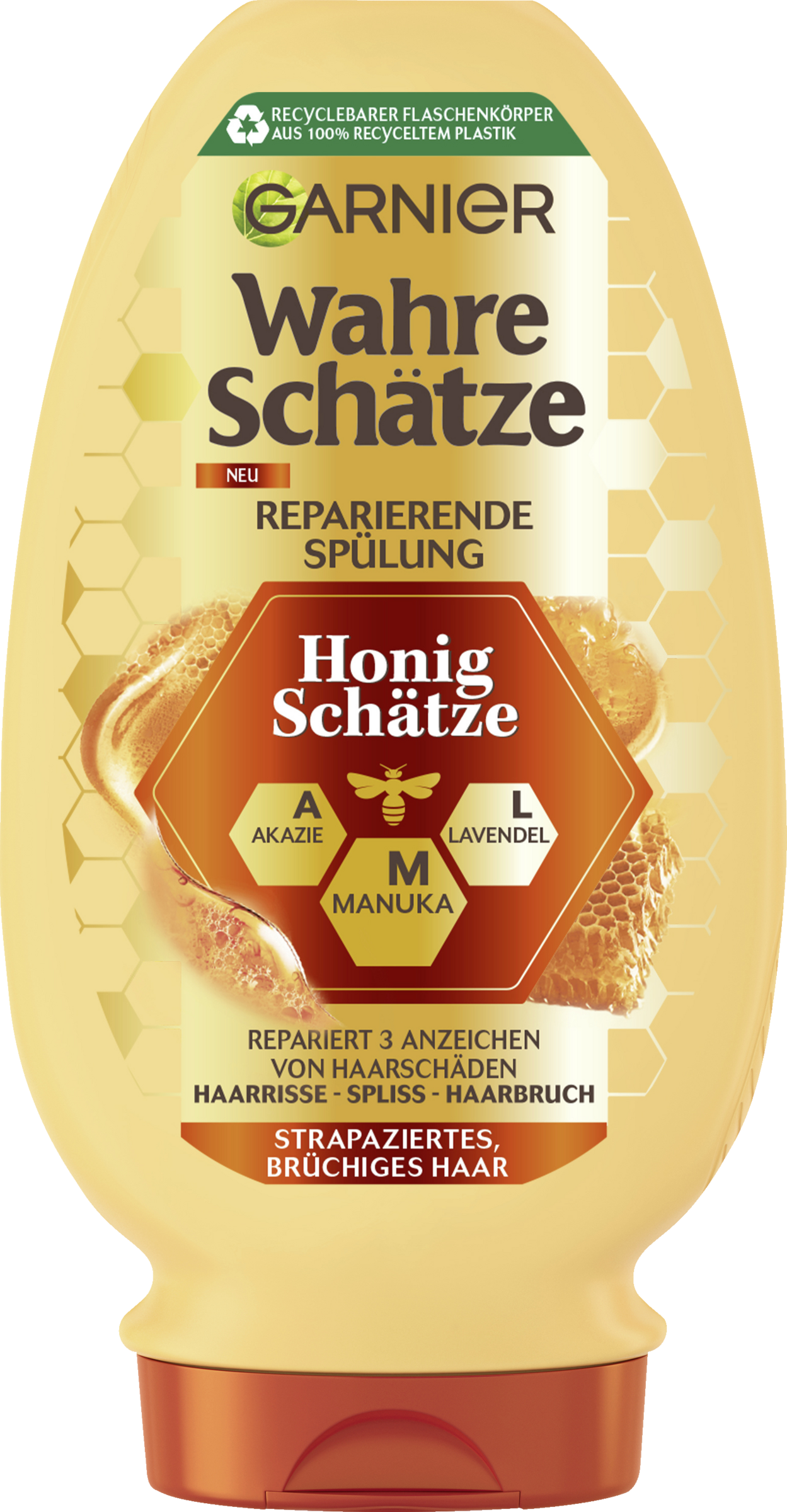 Garnier Wahre Schätze Spülung Honig Schätze Strapaziertes & Brüchiges Haar