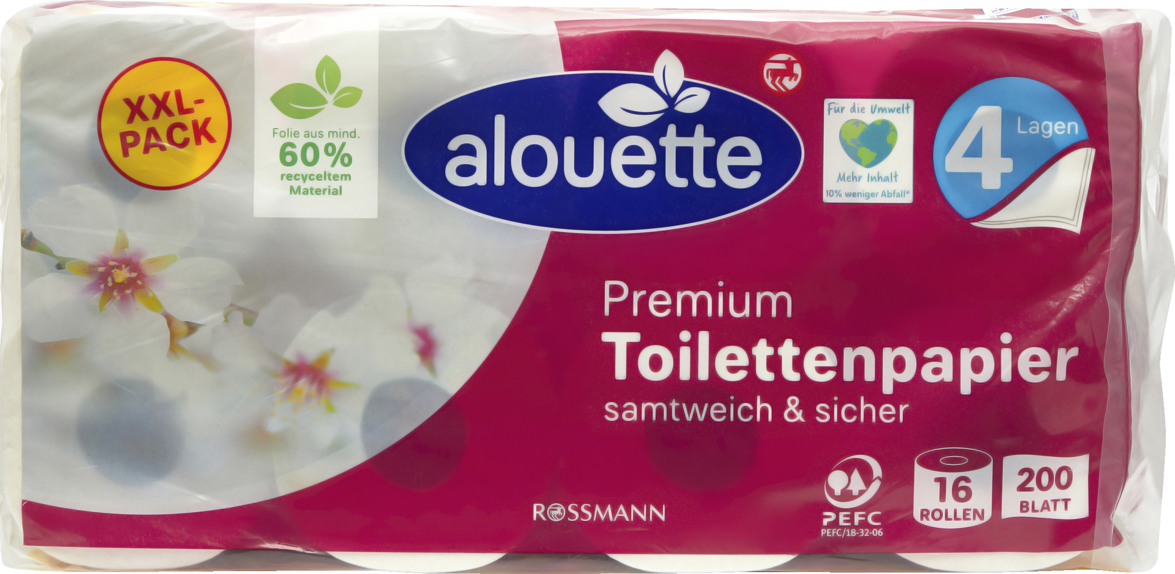 alouette Toilettenpapier Premium XXL-Pack