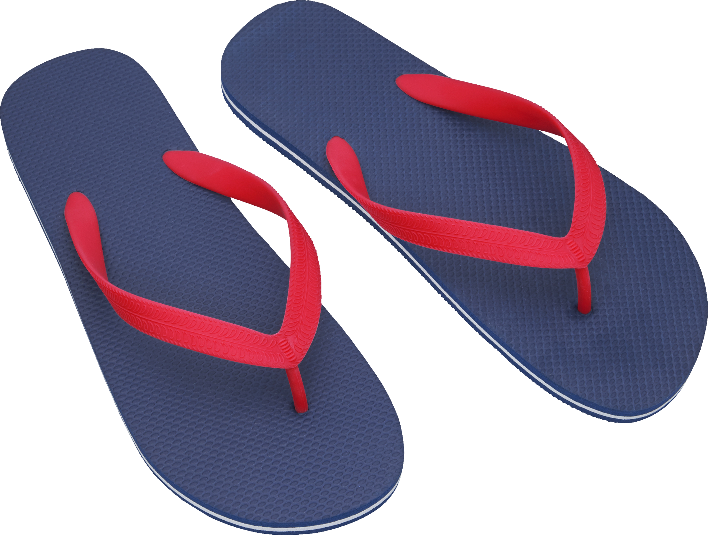 IDEENWELT V-Sandale 43/44 blau/rot