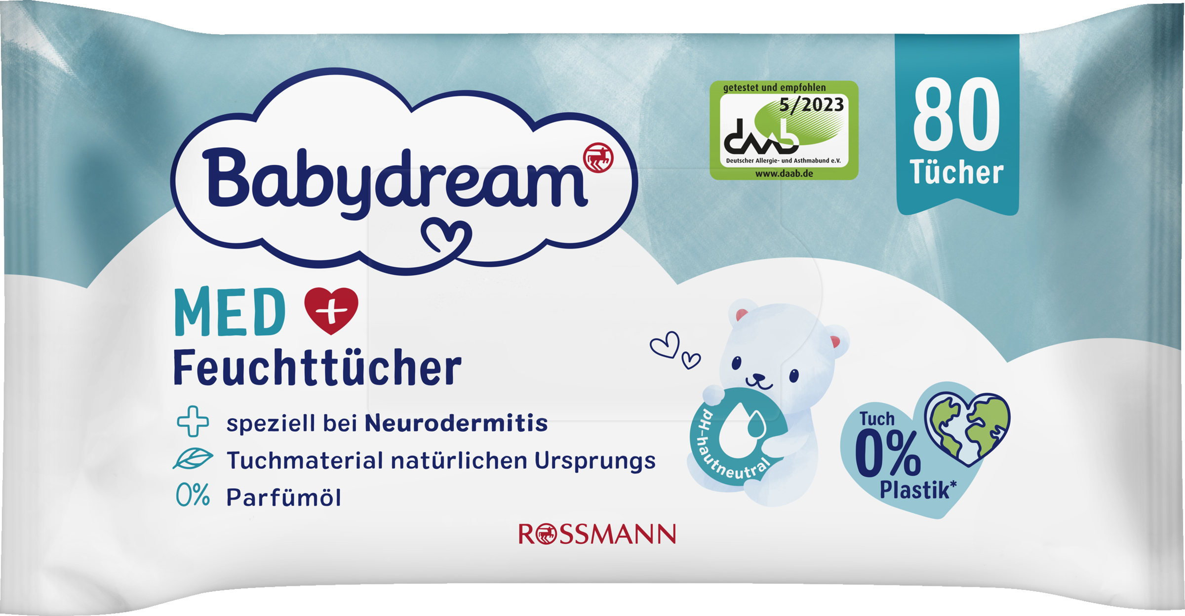 Babydream Med Feuchttücher