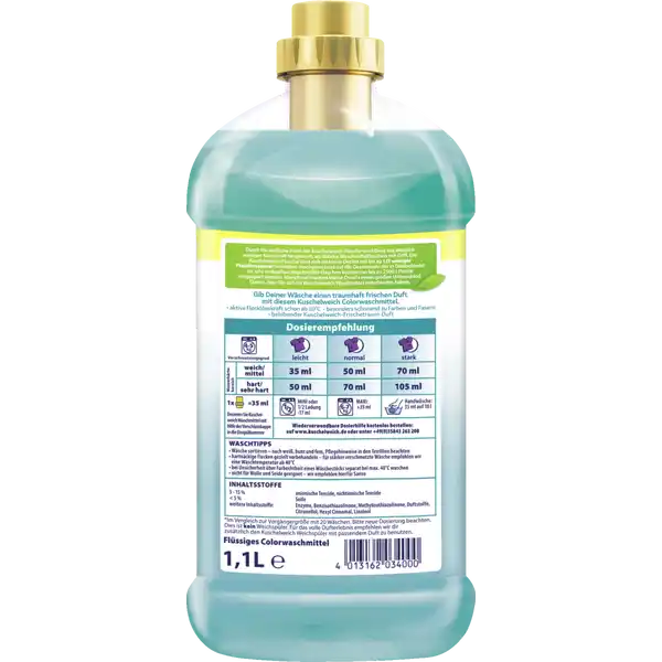 Colorwaschmittel Flüssig Frischetraum 22 WL