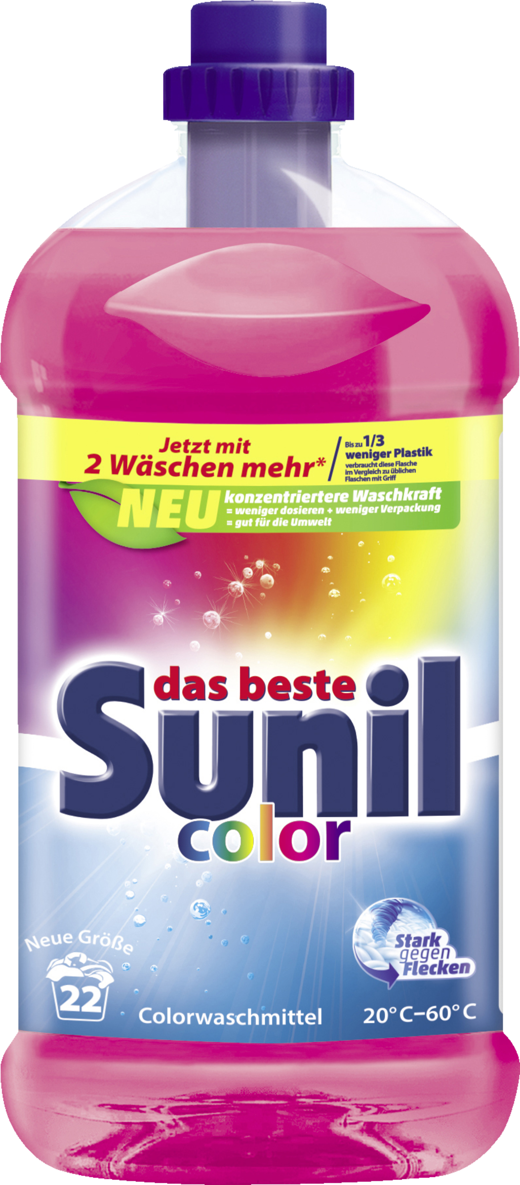 Sunil Colorwaschmittel Flüssig 22 WL