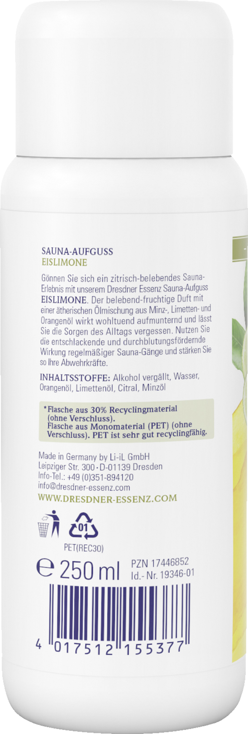 مستخلص ساونا بنكهة ليمون الثلج 3