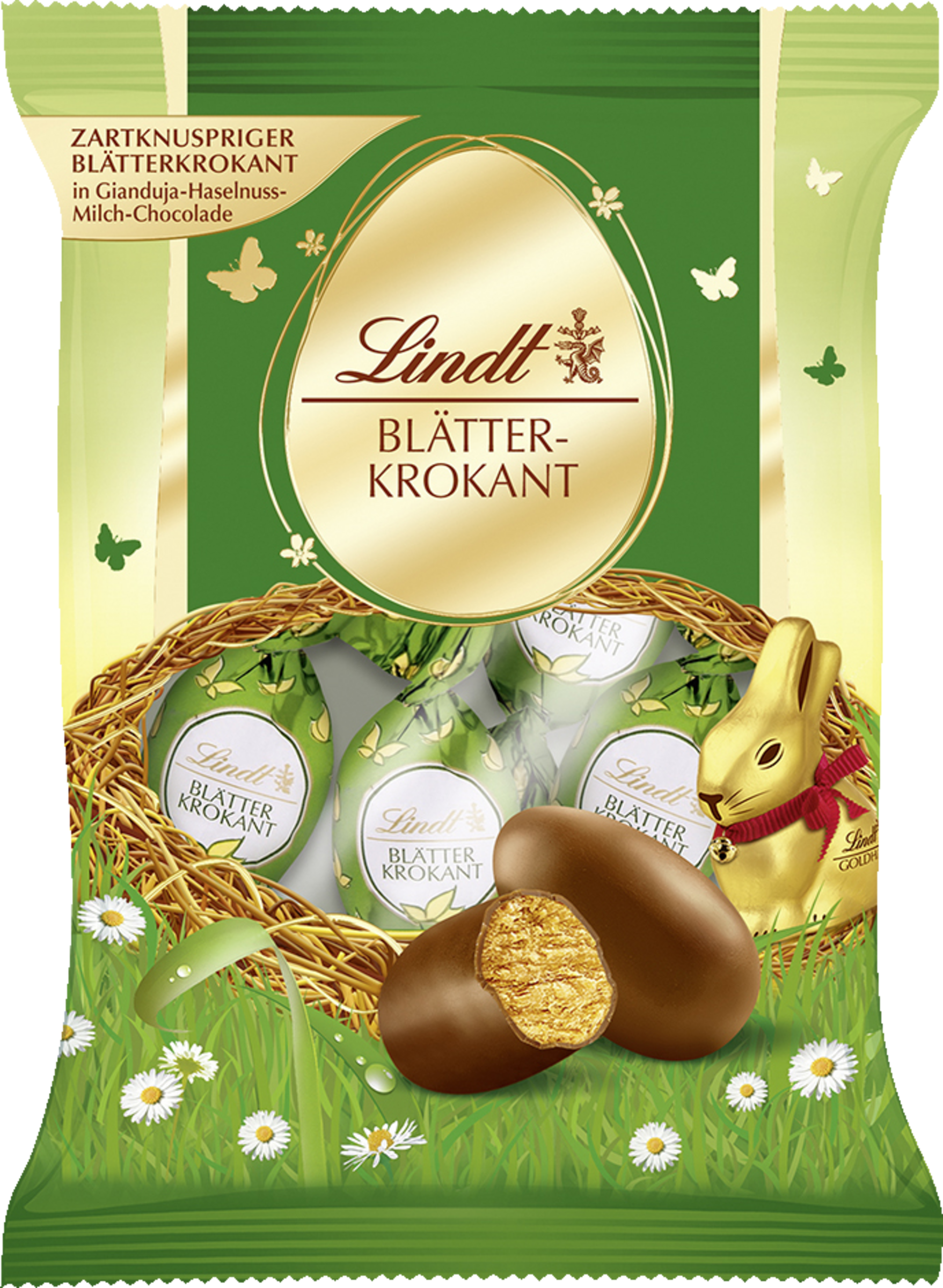 Lindt Blätterkrokant-Eier