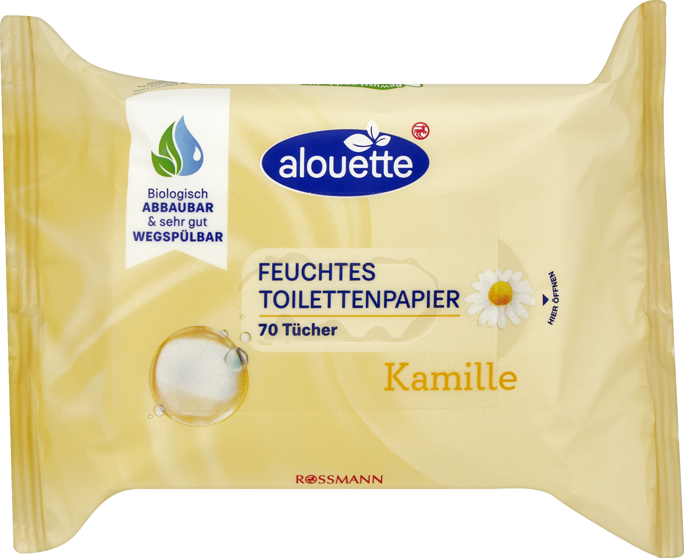 Classic feuchte Toilettentücher Kamille