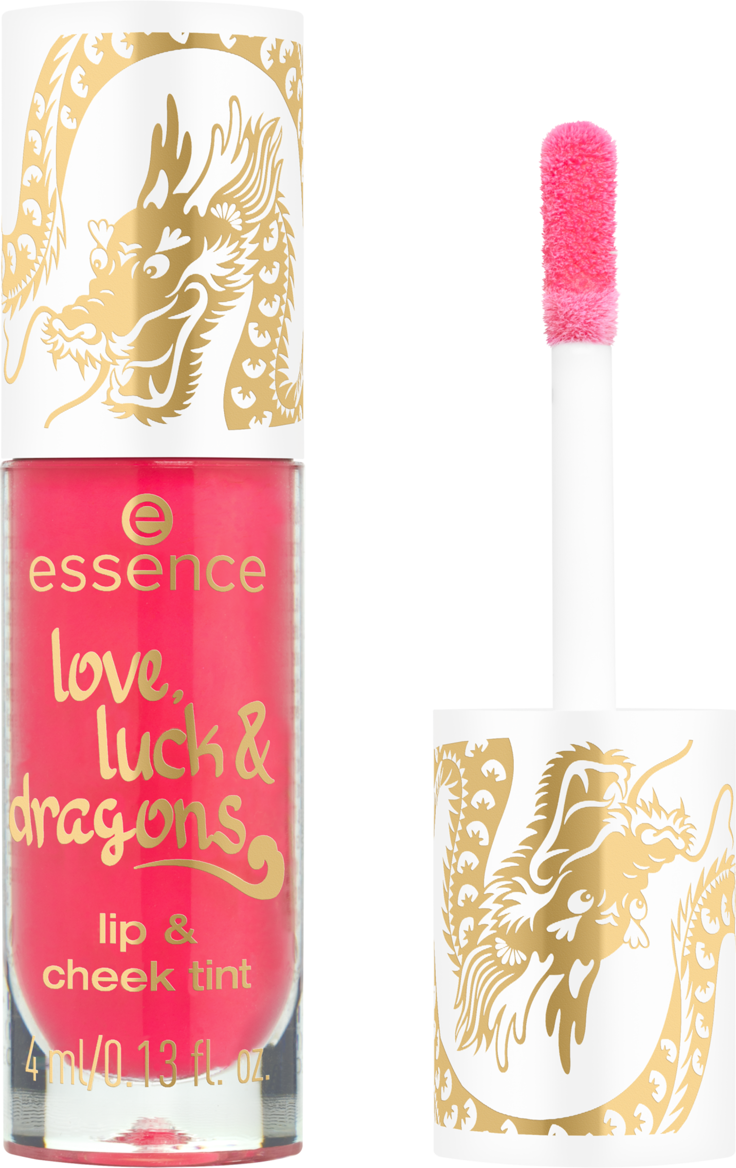 essence love, luck & dragons lip & cheek tint 01 Wild, But Cute, But