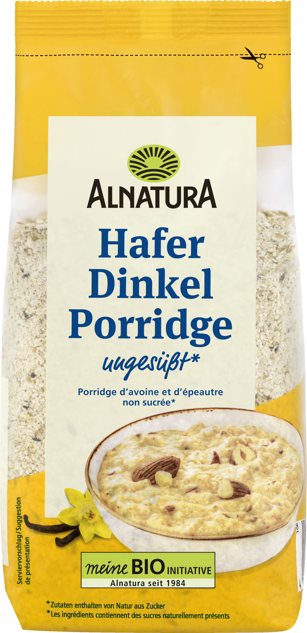 Alnatura Bio Hafer Dinkel Porridge ungesüßt*