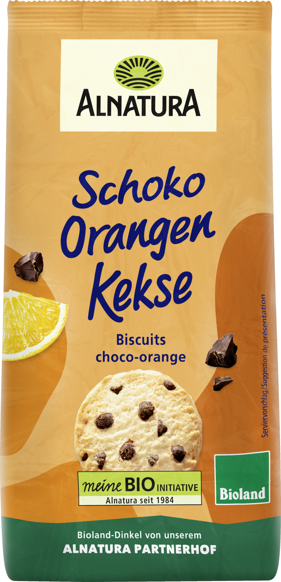 Alnatura Bio Schoko Orangen Kekse Bioland