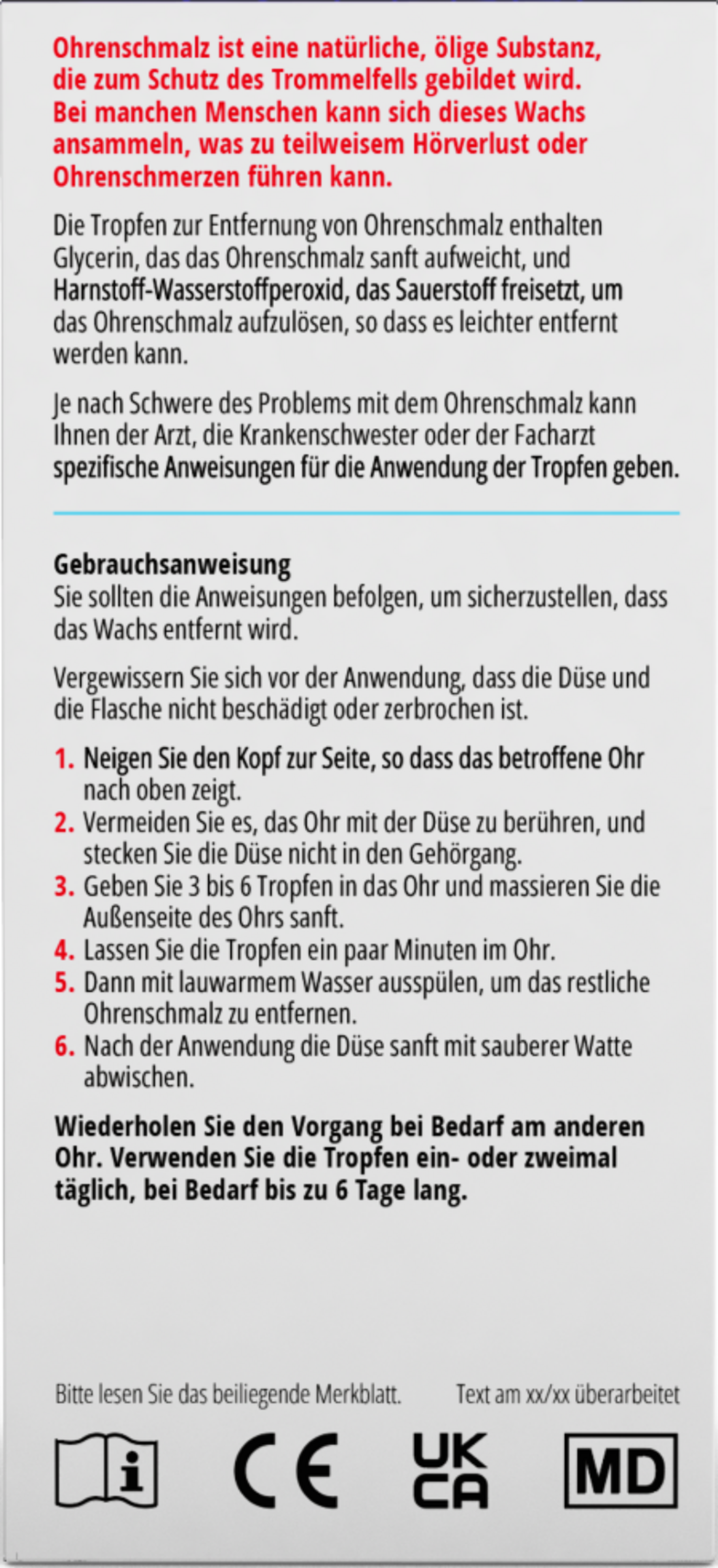 قطرات مزيل شمع الأذن 2