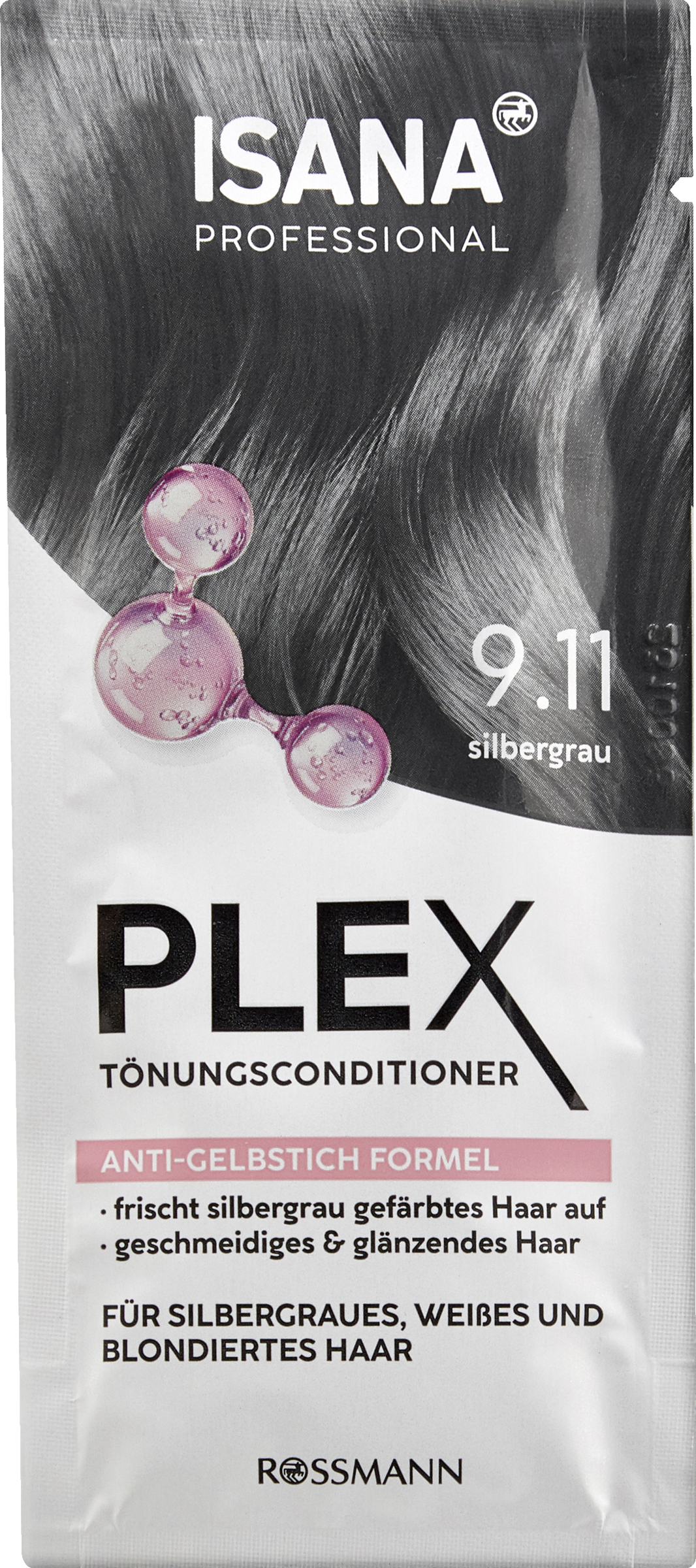 ISANA PROFESSIONAL Plex Tönungsconditioner 9.11 Silbergrau