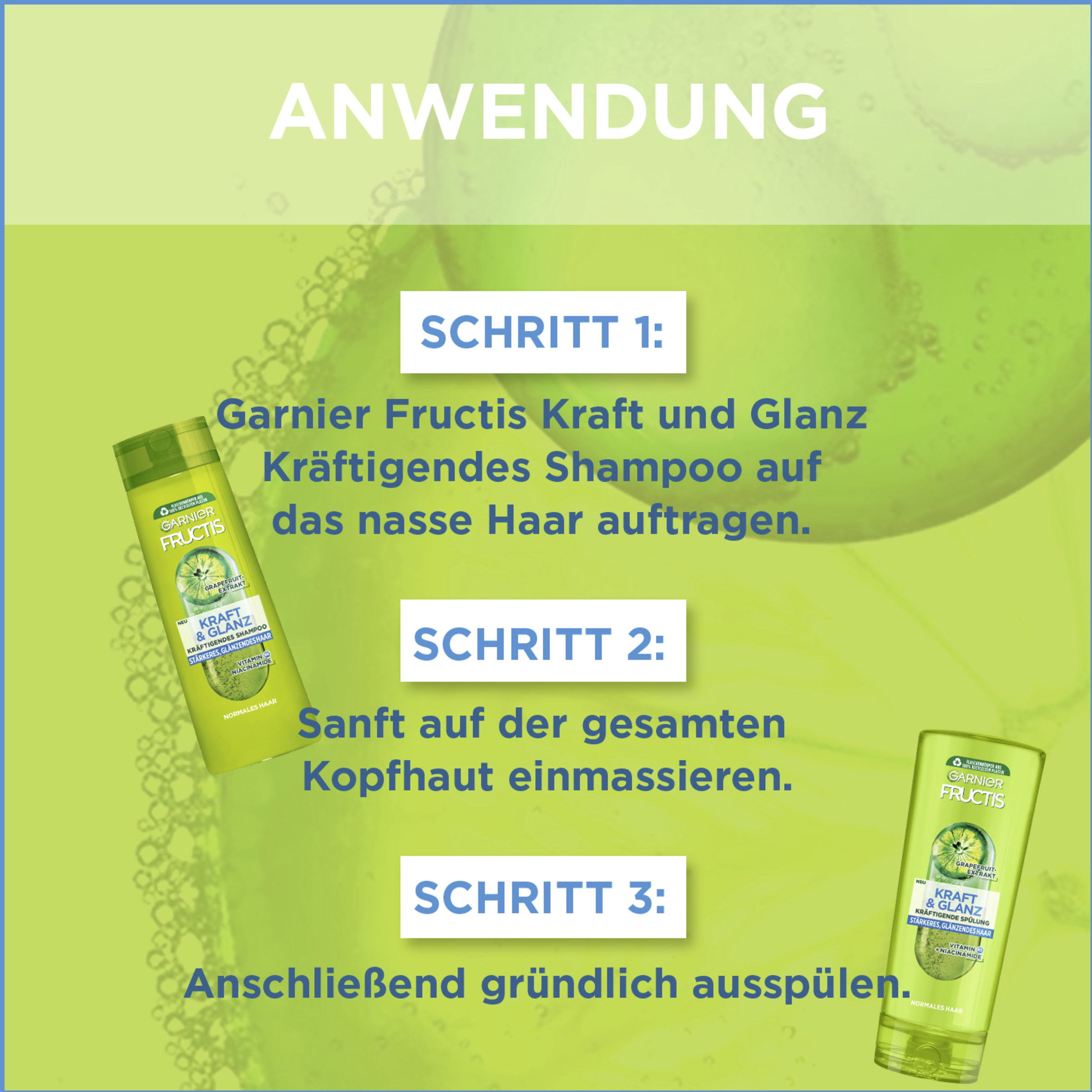 Garnier Fructis Kraft & Glanz kräftigendes Shampoo online kaufen rossmann.de