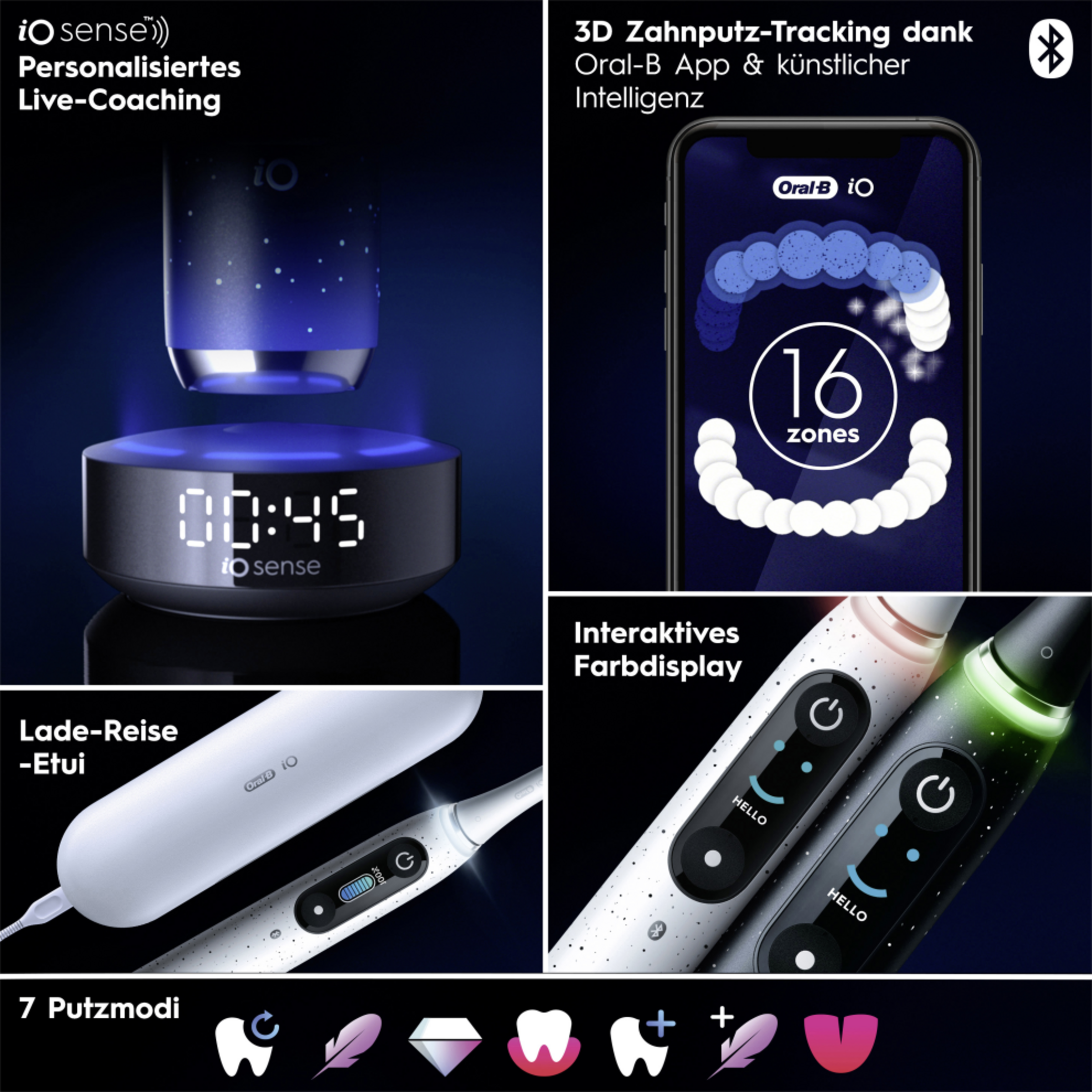 فرشاة أسنان كهربائية iO Series 10 Cosmic Black 7