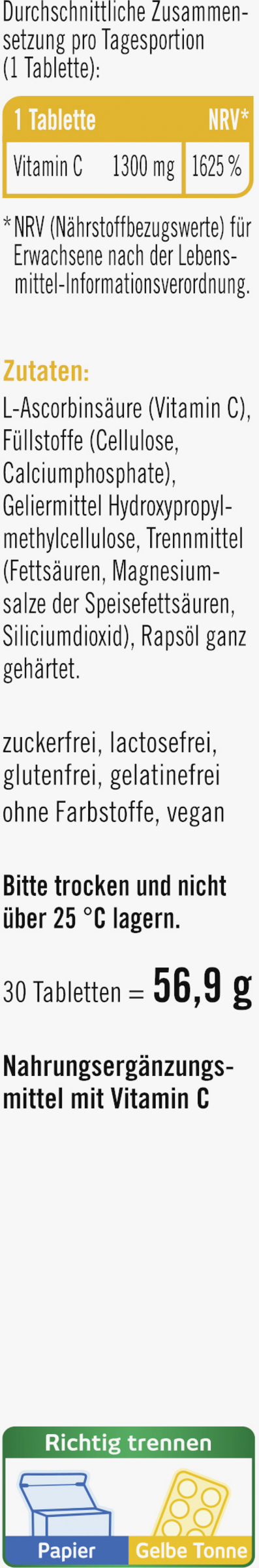 أقراص فيتامين سي 1300 3